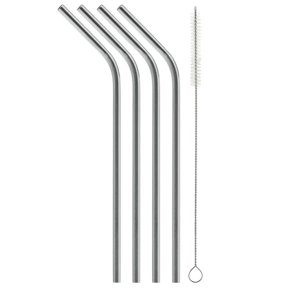 Curved Stainless Steel Straws (40 pack) – SIC Lifestyle-wholesale