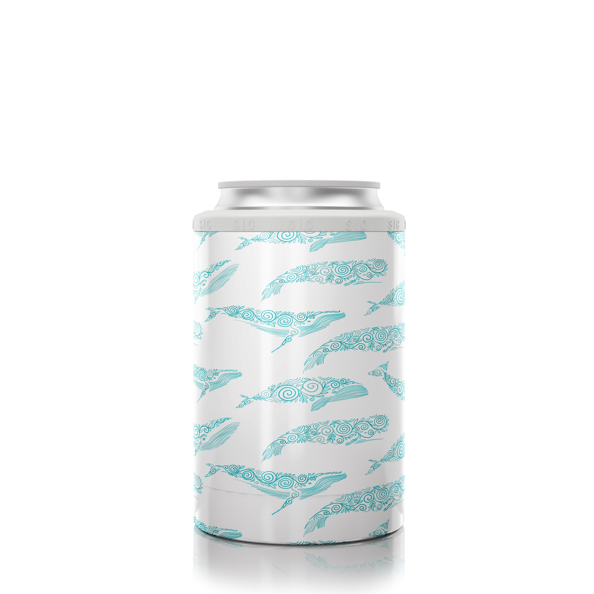 12 oz. Can Cooler Wacky Whales ( 12 pack )