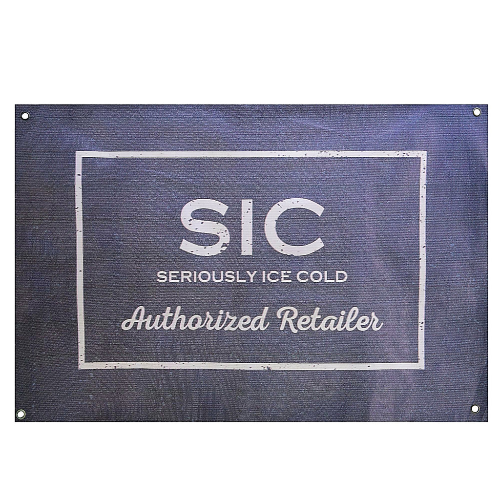 SIC Authorized Retailer Black Banner Free