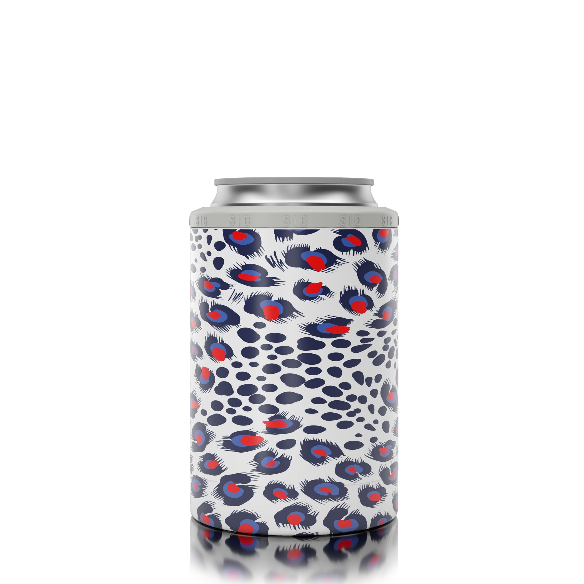 12oz. Can Cooler Exotic Leopard