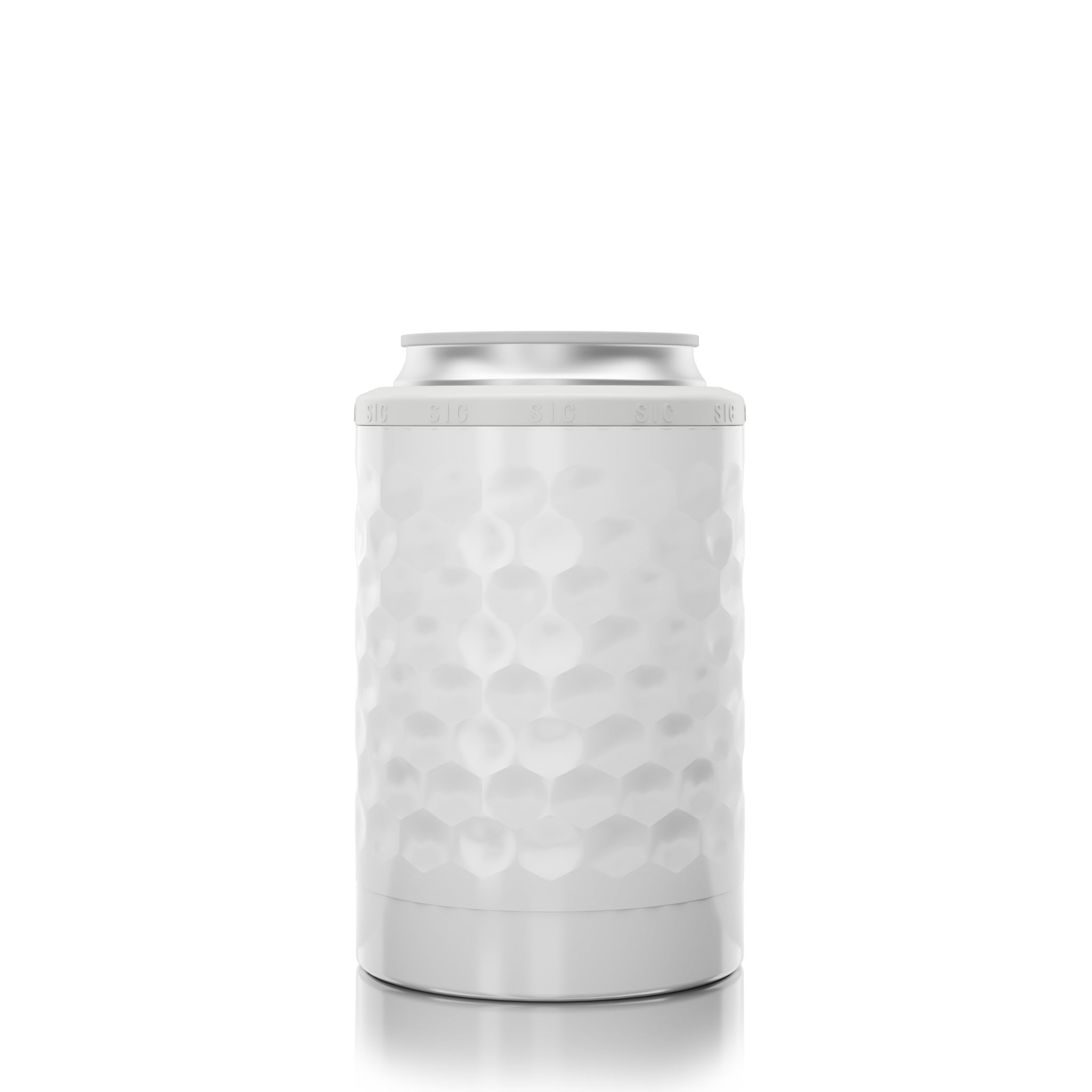 12oz. Can Cooler Dimpled Golf