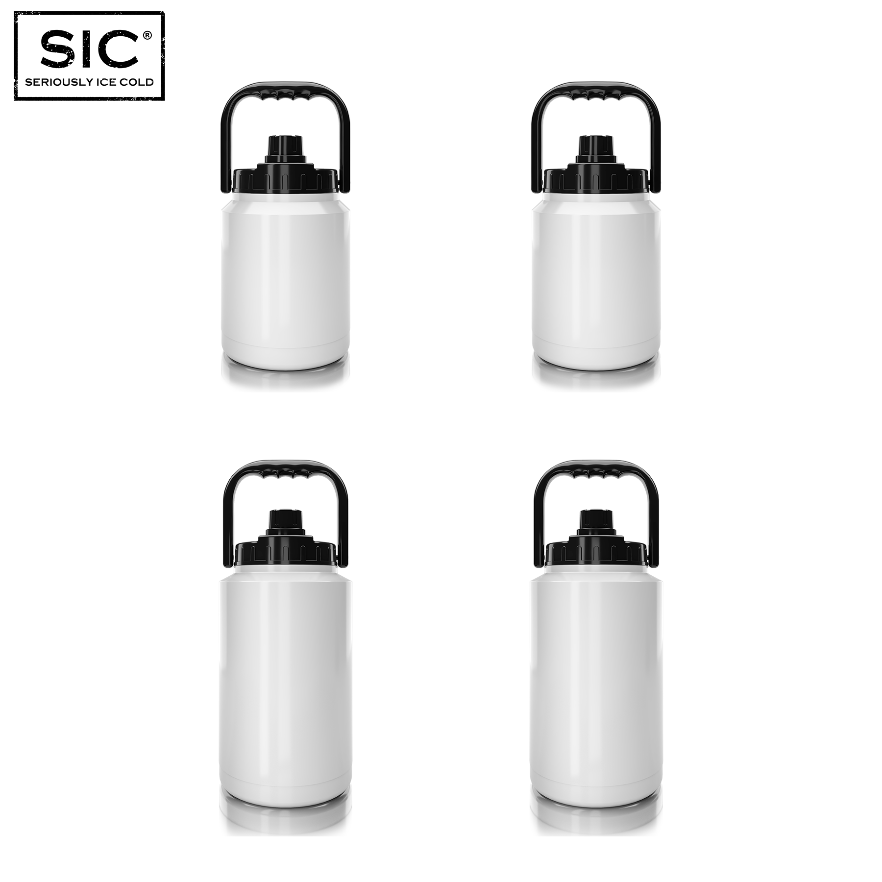 SIC Jug Mixed 4 Pack - White