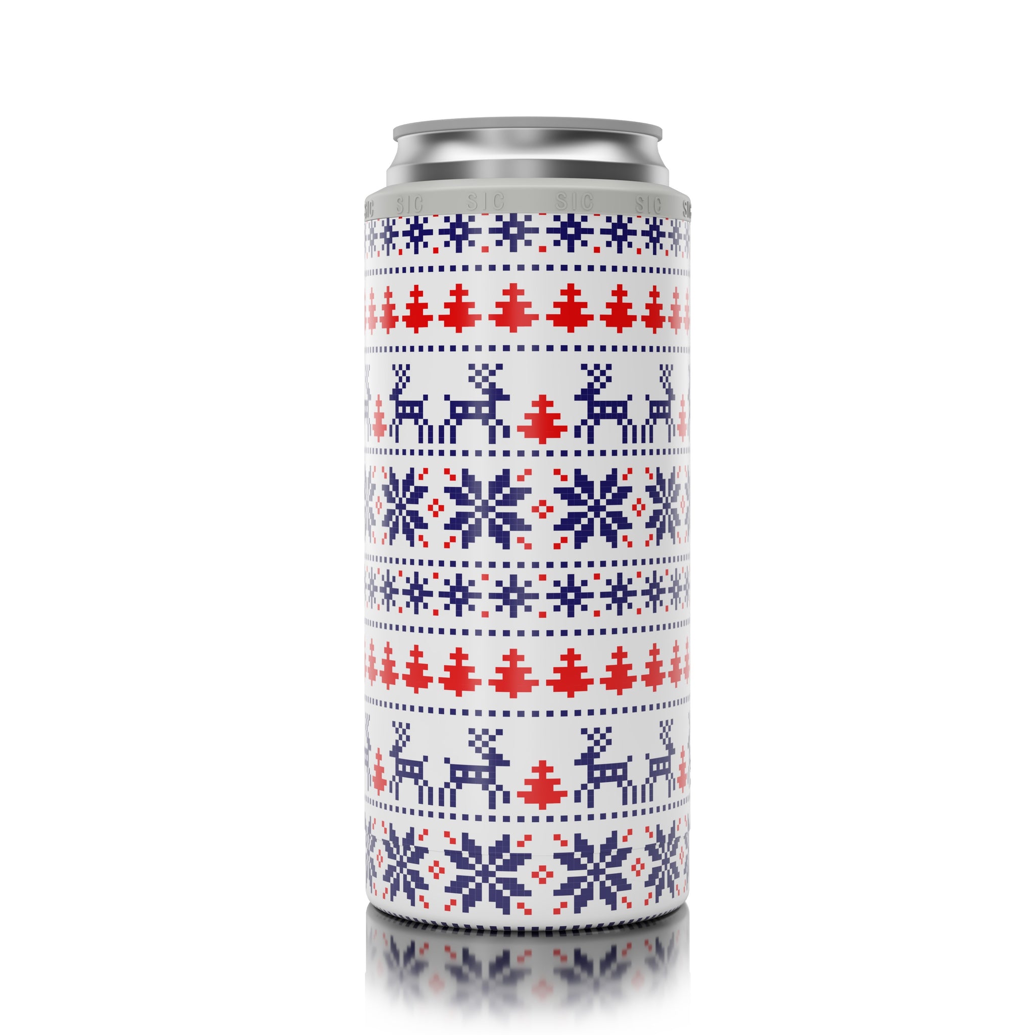 Slim Can Cooler Holiday Sweater ( 12 pack )