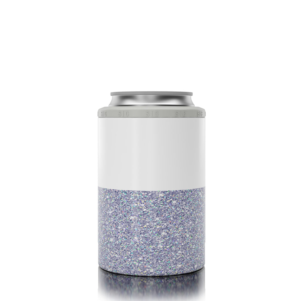 12 oz. Can Cooler 1/2 Glitter ( 12 pack )