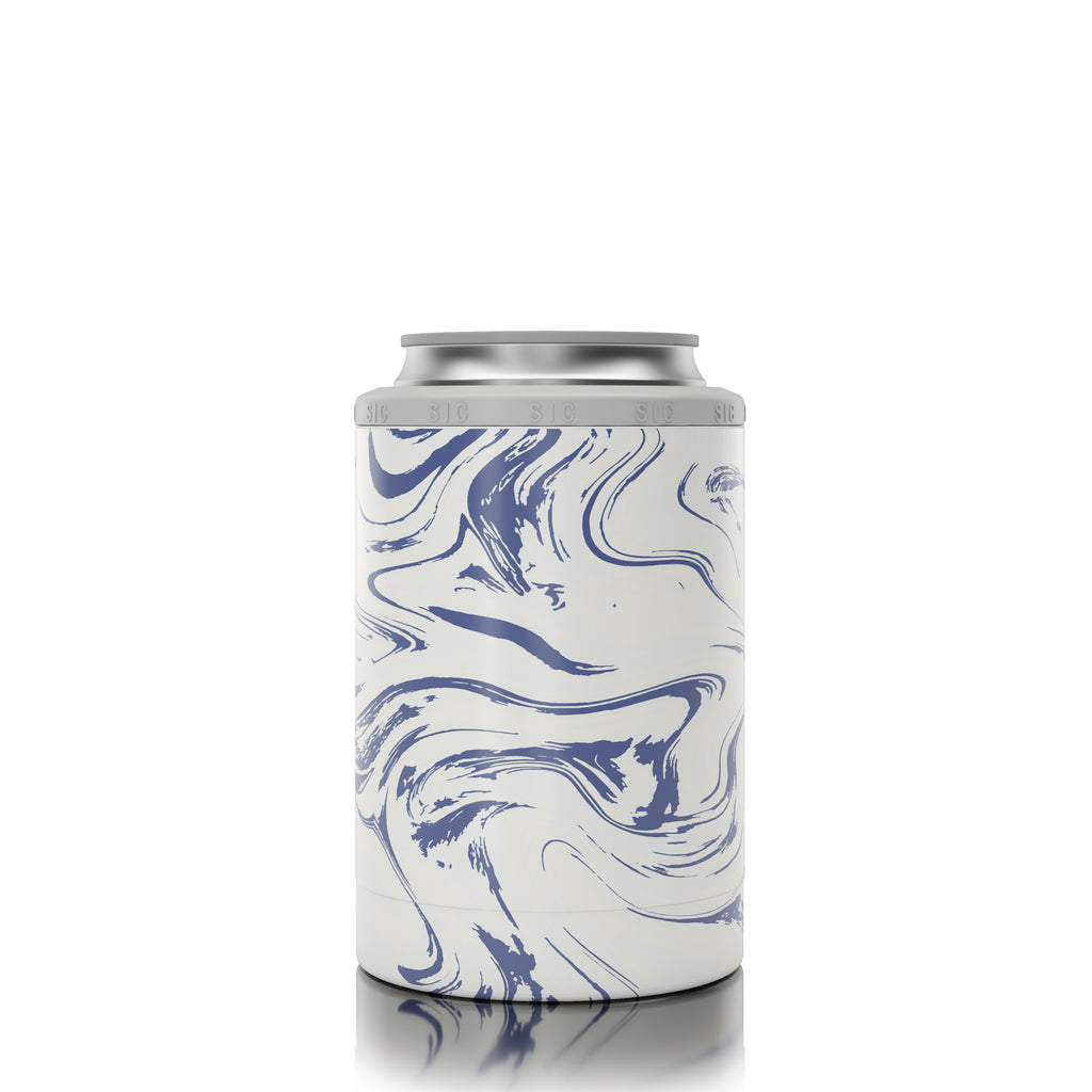 12 oz. Can Cooler Blue Marble ( 12 pack )