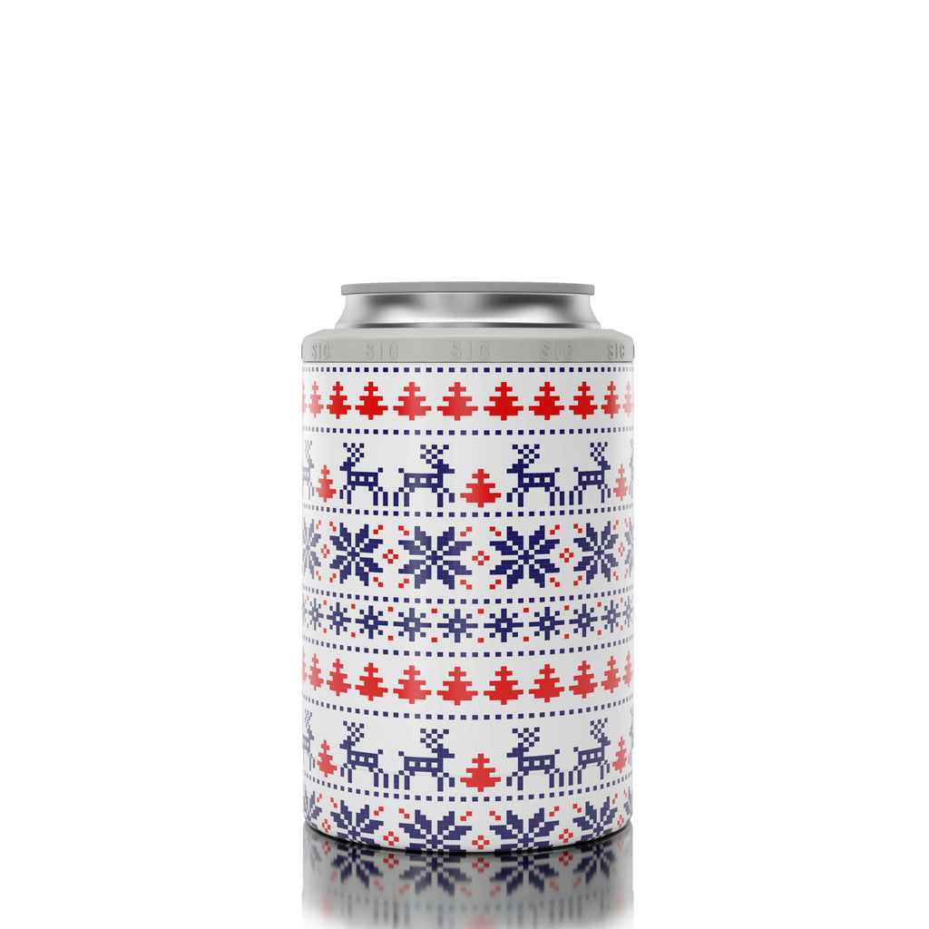 12 oz. Can Cooler Holiday Sweater ( 12 pack )