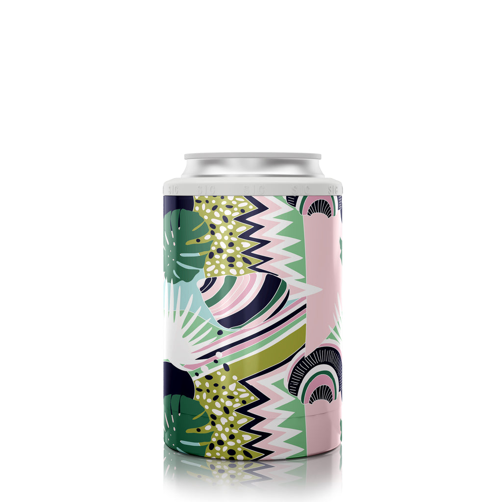 12 oz. Can Cooler Abstract Leaves ( 12 pack )